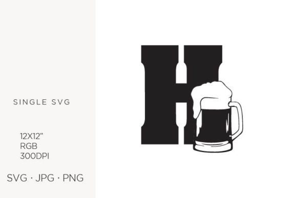 Big Glass of Beer, Letter H: Icons & Graphics