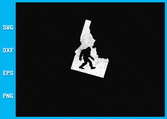 Bigfoot Hunting in Idaho Sasquatch Graphics