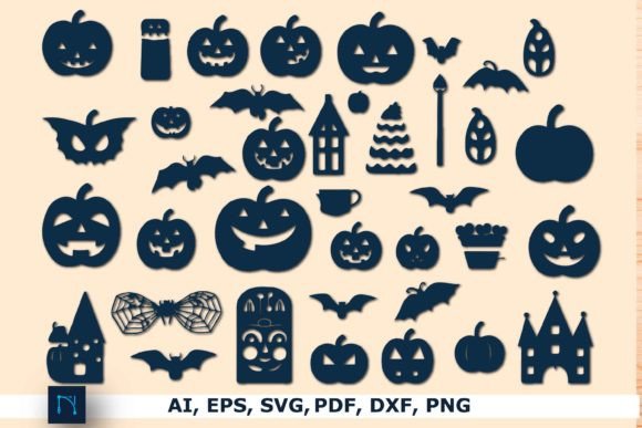 Cricut Halloween Element SVG Bundle: Graphics for Crafts