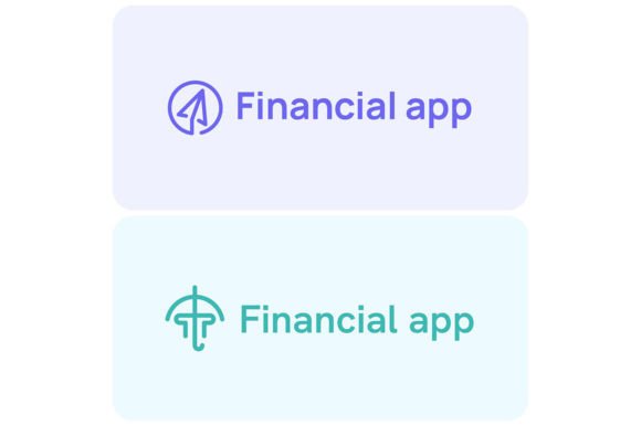 Financial App Logo Pack: Graphics & Logos for Crafters