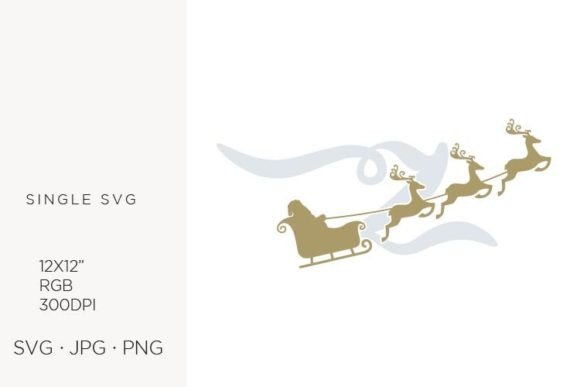 Santa Claus Sky Sledge, Letter Z: Festive Icons & Graphics