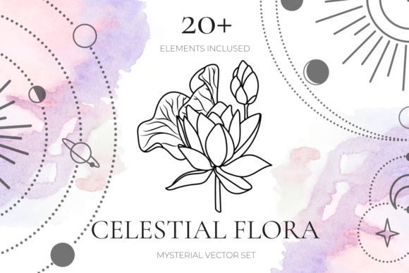 Vector SVG Flowers Cut File Bundle: Graphics for Crafts
